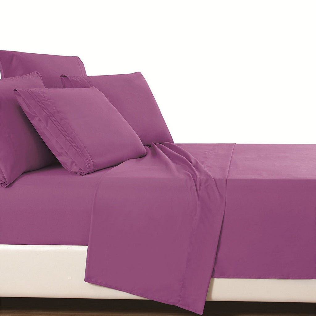 Fifth Avenue Home 'Purple' Full Size Bed Sheet Set