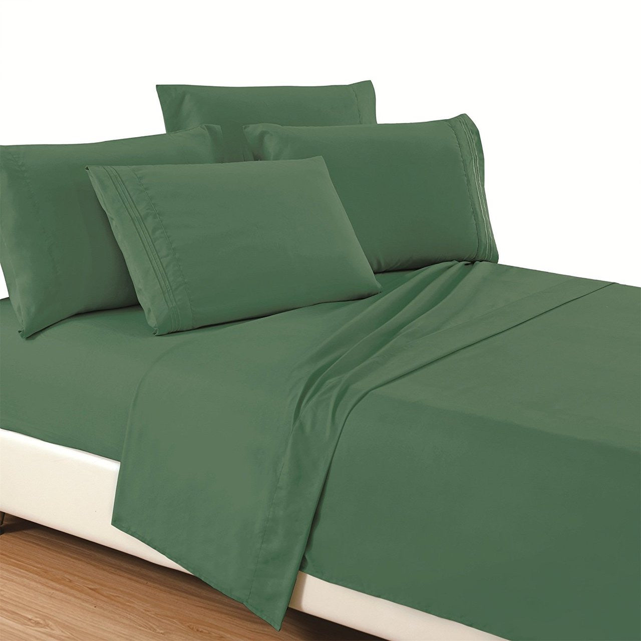 Fifth Avenue Home 'Hunter Green' Full Size Bed Sheet Set