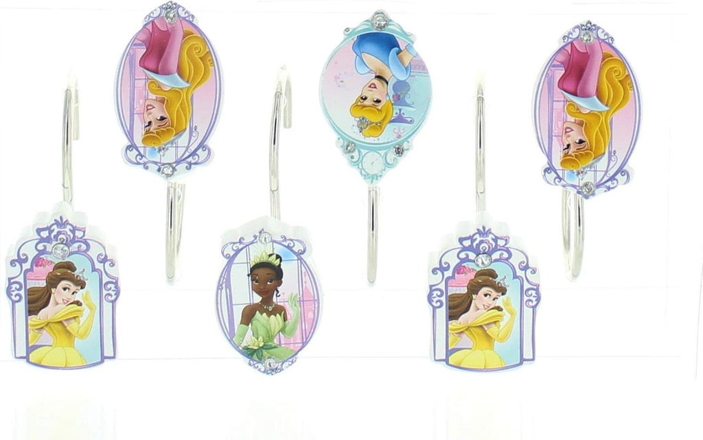 Disney Princess Shower Curtain Hooks Kids Girls