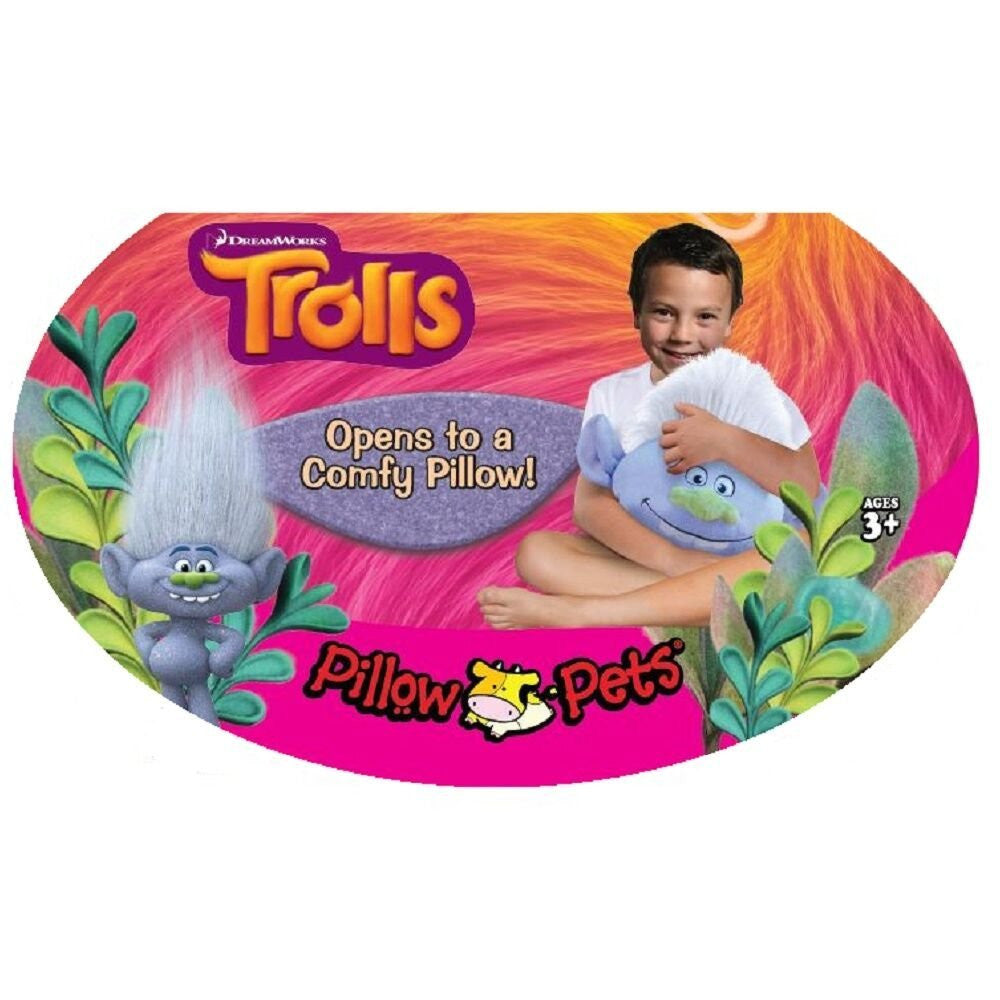 Pillow Pets DreamWorks Trolls Guy Diamond