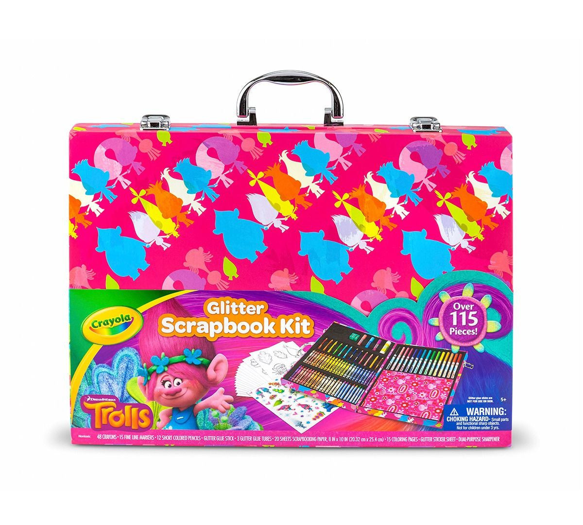 Trolls Glitter Scrapbooking Kit