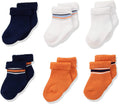Gerber Baby Boys' 6-Pair Sock Little Athlete - 6-9 Months