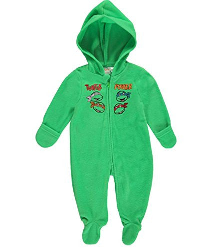 TMNT Baby Boys' "Powerful Turtles" Hooded Pram Suit
