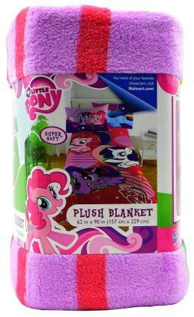 My Little Pony Plush Blanket - 'We love Ponies'