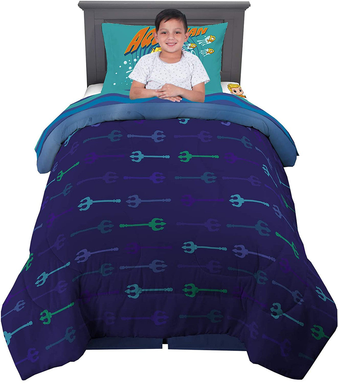 Aquaman Twin Comforter Set