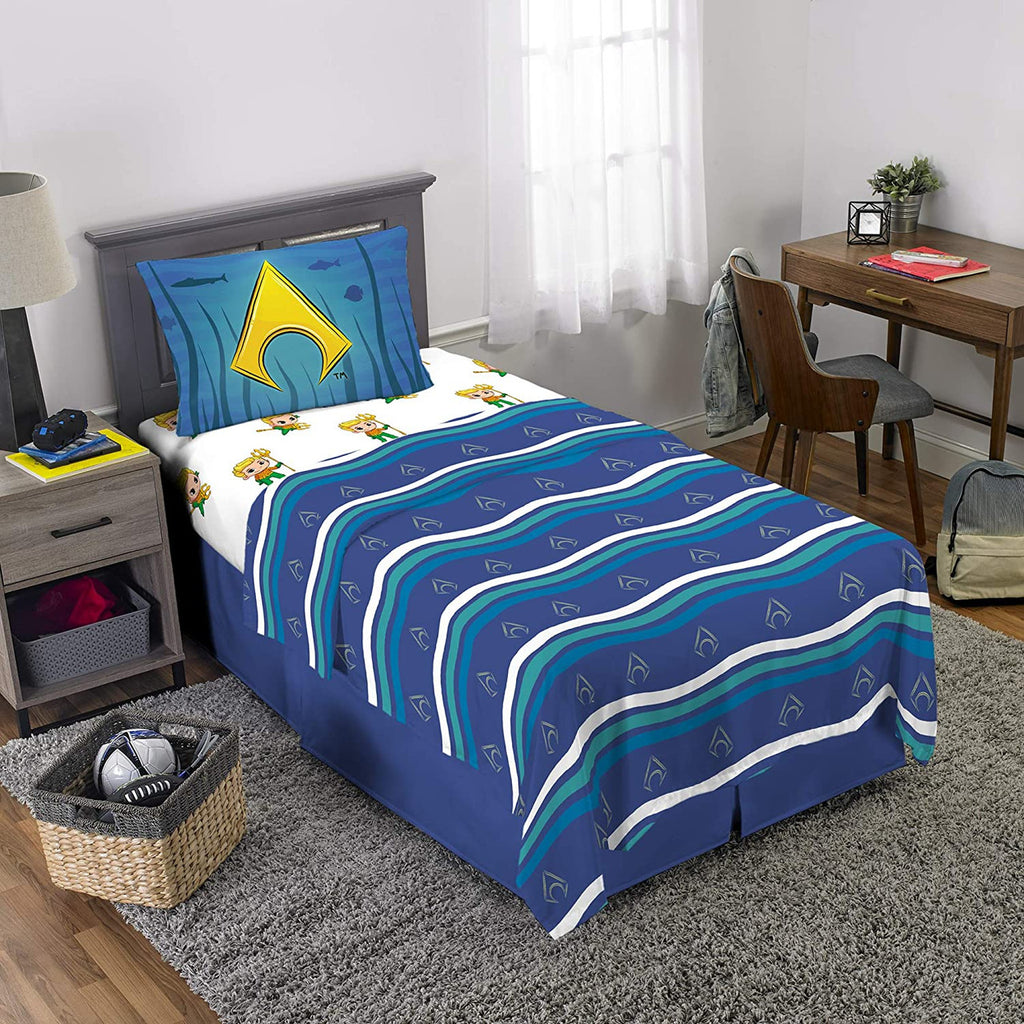 Aquaman Twin Comforter Set