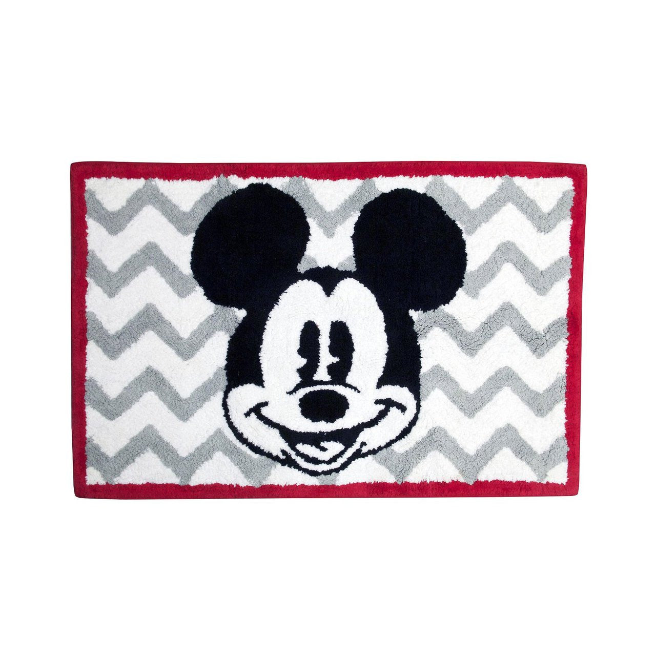 Disney Chevron Mickey Mouse Bath Rug
