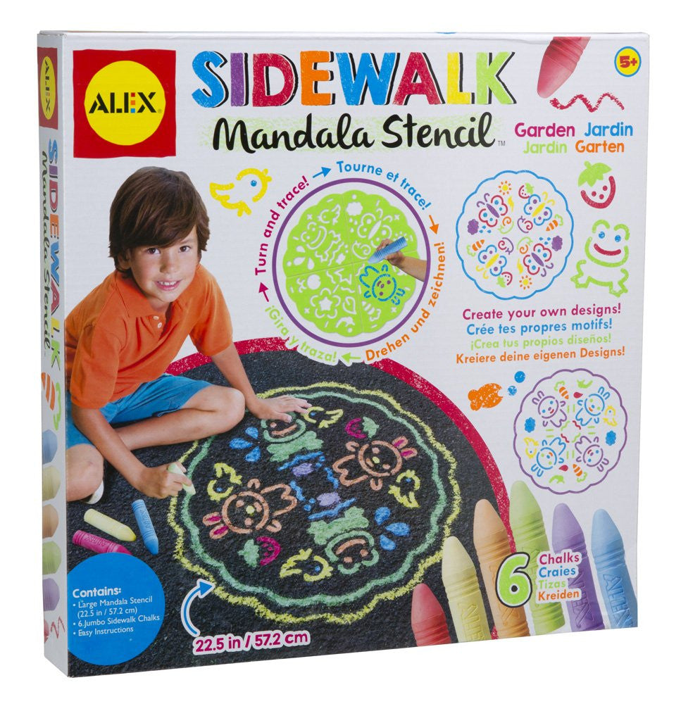 ALEX Toys Artist Studio Sidewalk Mandala Garden
