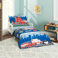 Everyday Kids 4 Piece Toddler Bedding Set - Fire and Police Rescue