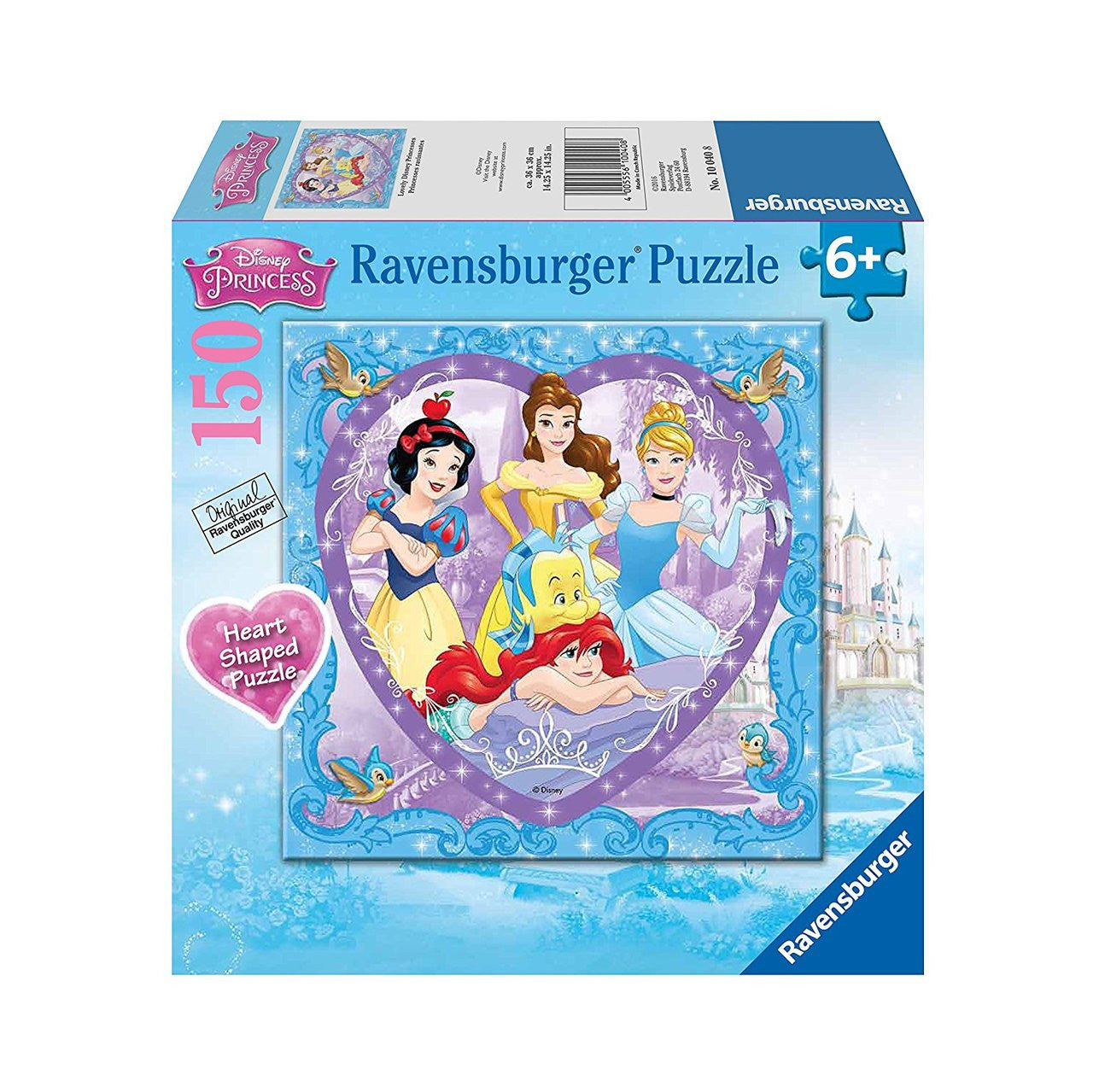 Disney Princesses Heart Shaped Puzzle