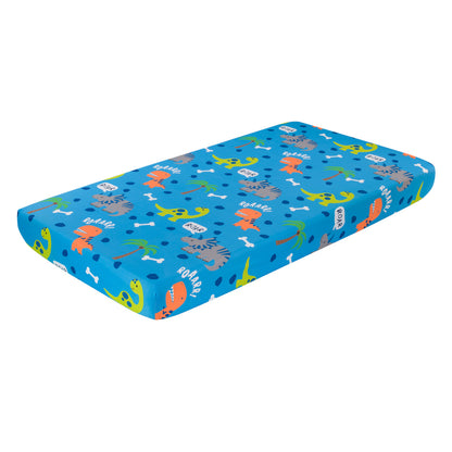 Everyday Kids 2 Piece Dinosaur Toddler Sheets Set