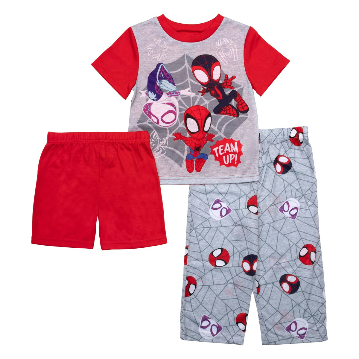 Spidey and His Amazing Friends 3-Piece Toddler Boys Pajama Set - view 8