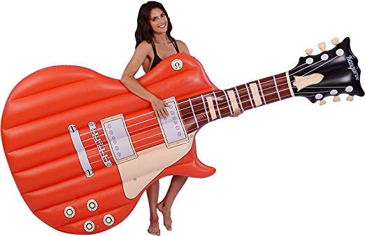 Coconut Float's Pool Floats; Electric Guitar Raft