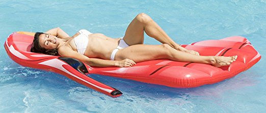 Red High Heel Pool Float