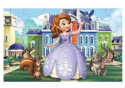 Sophia The First 7-Pack Wood Puzzles