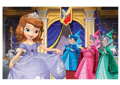 Sophia The First 7-Pack Wood Puzzles