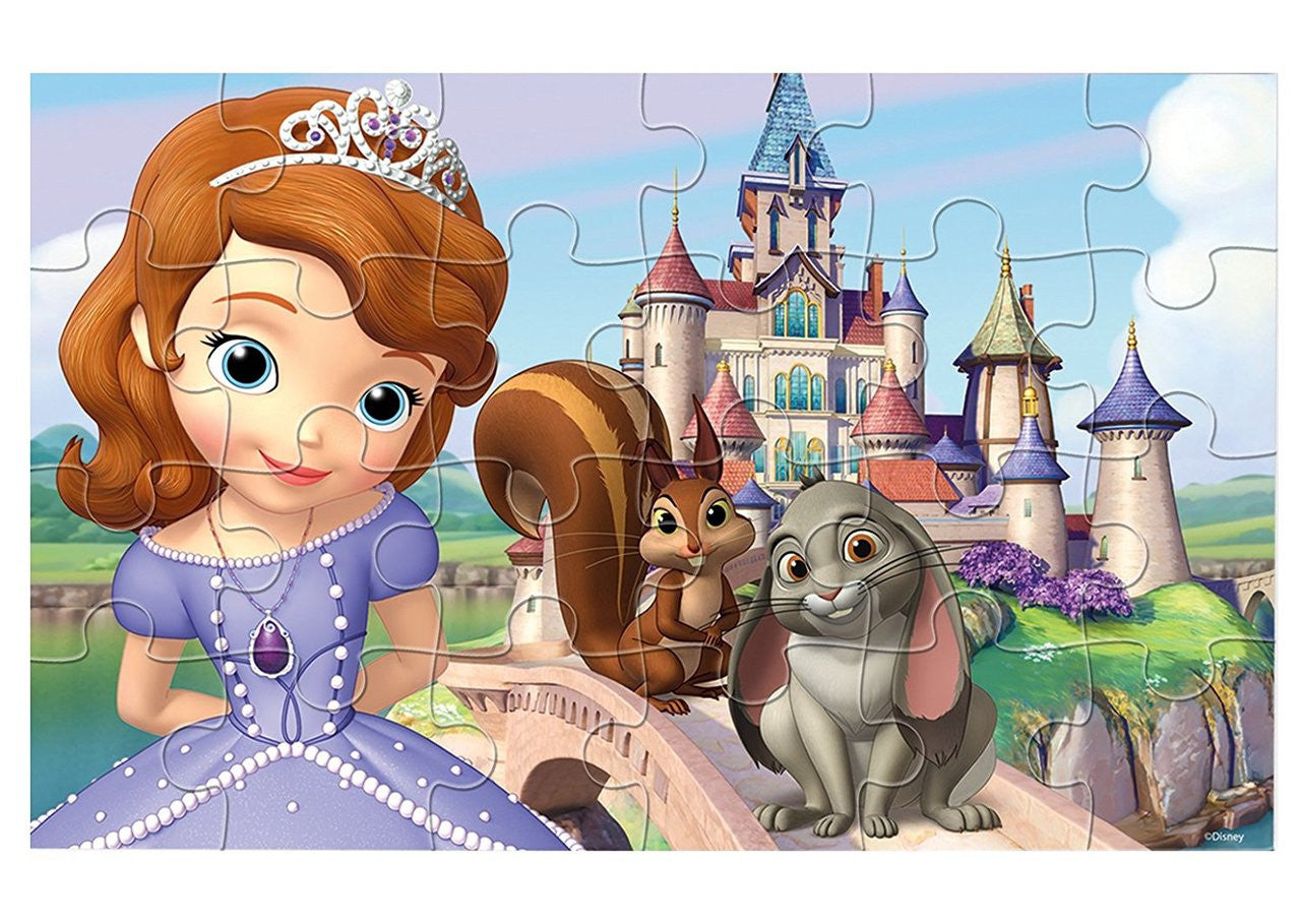 Sophia The First 7-Pack Wood Puzzles