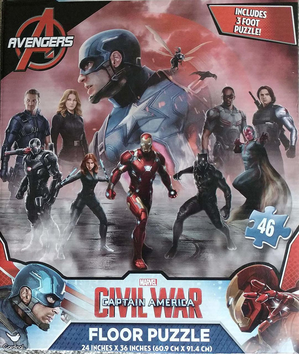 Marvel Captain America Civil War 46 piece Floor Puzzle