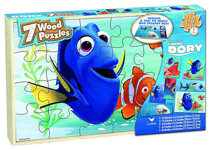 Disney/Pixar Finding Dory 7-Pack Wood Puzzles