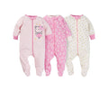 Sleep N Play Sleepers 3Pk (0/3M, Ballerina)