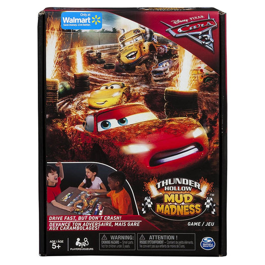 Disney/Pixar Cars 'Thunder Hollow Mud Madness' Board Game