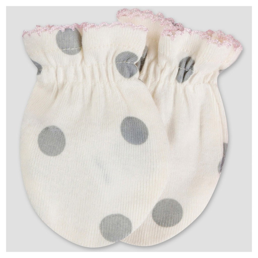 Gerber Baby Girls' 6-Pack Scratch Mitts