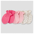 Gerber Baby Girls' 6-Pack Scratch Mitts