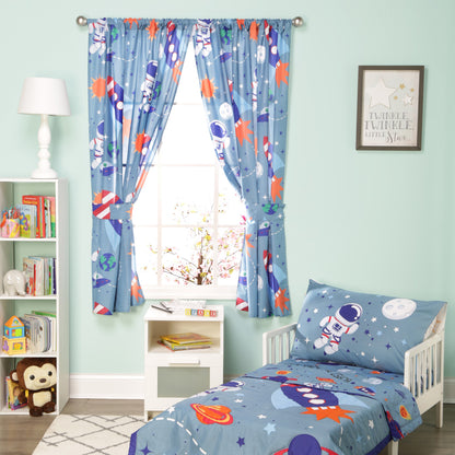 Everyday Kids Outer Space Adventures Drapes