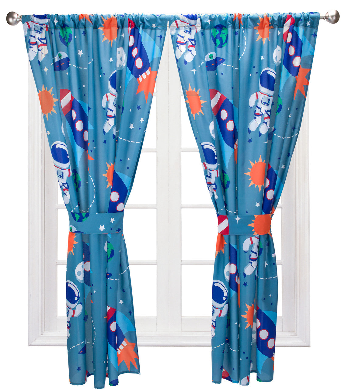 Everyday Kids Outer Space Adventures Drapes