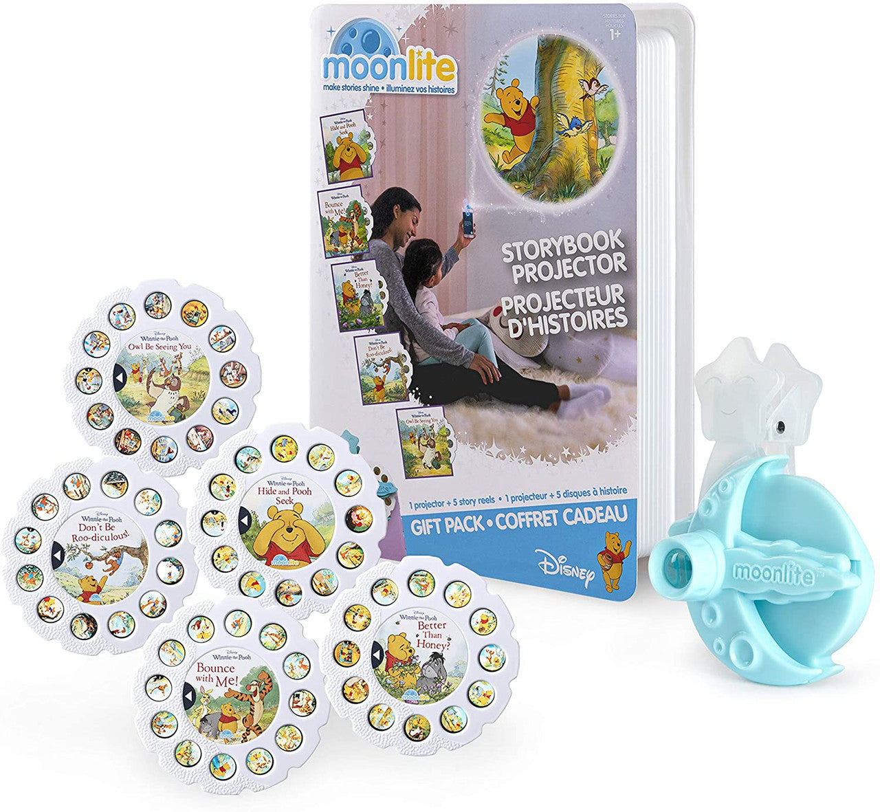 Moonlite Winnie The Pooh Storybook Projector Gift Pack