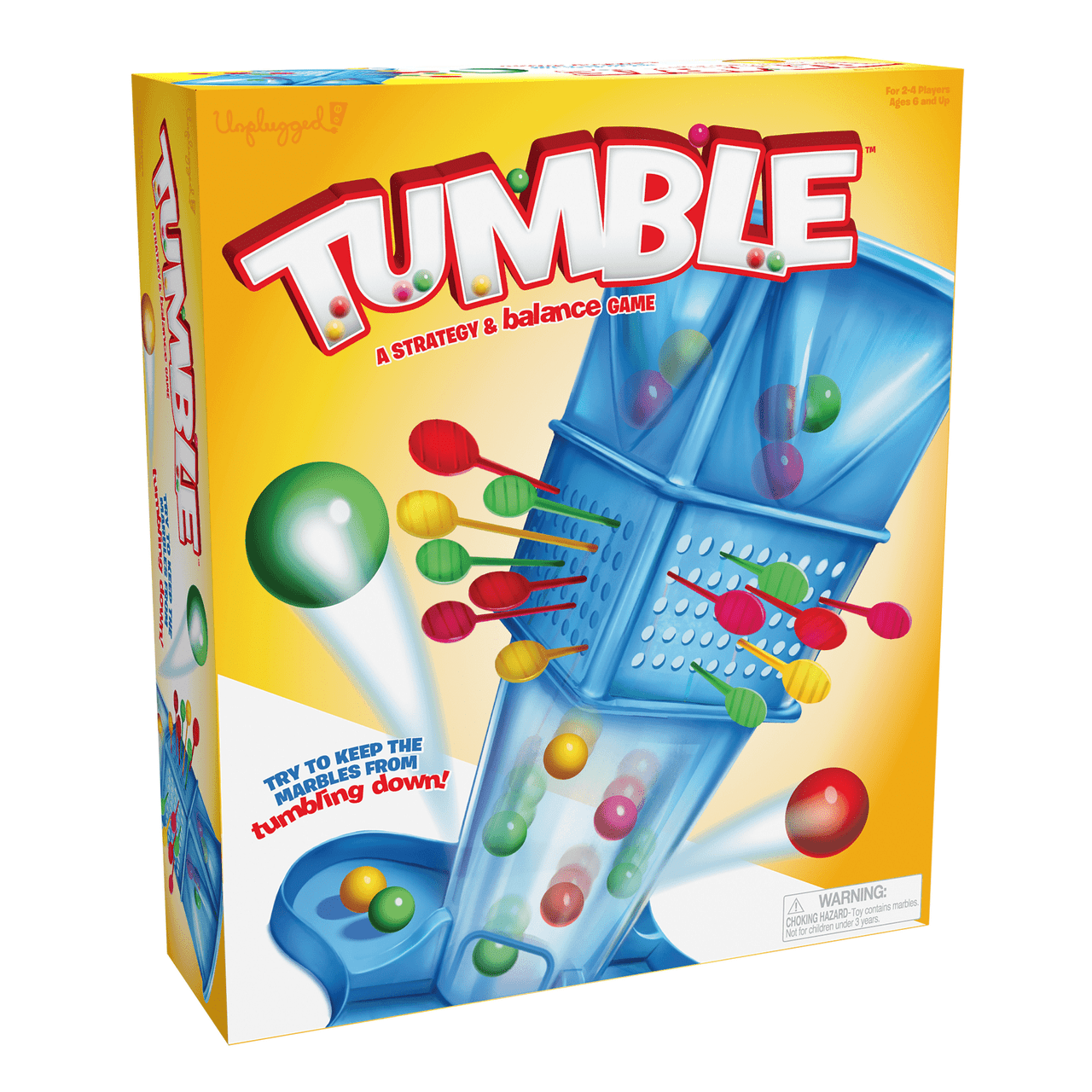 Tumble Marble Strategy Game
