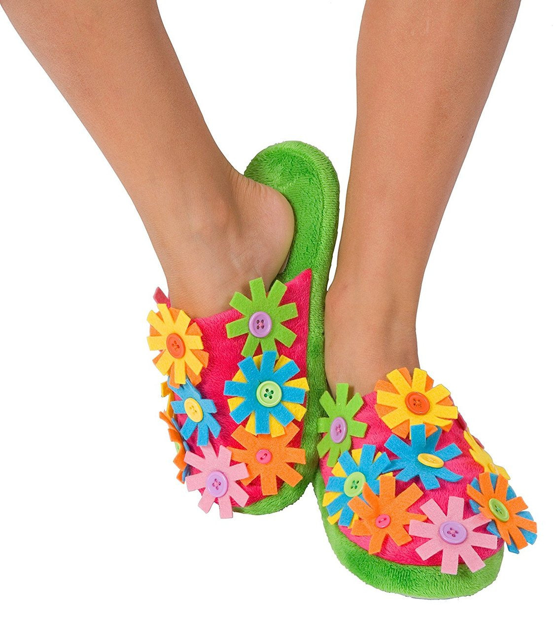 ALEX Toys Slip 'Em on Slippers, Size Small