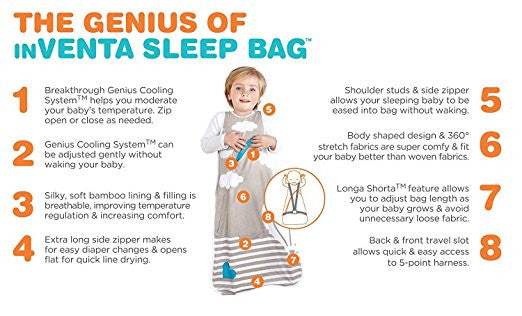 Love To Dream Inventa Sleep Bag- Medium
