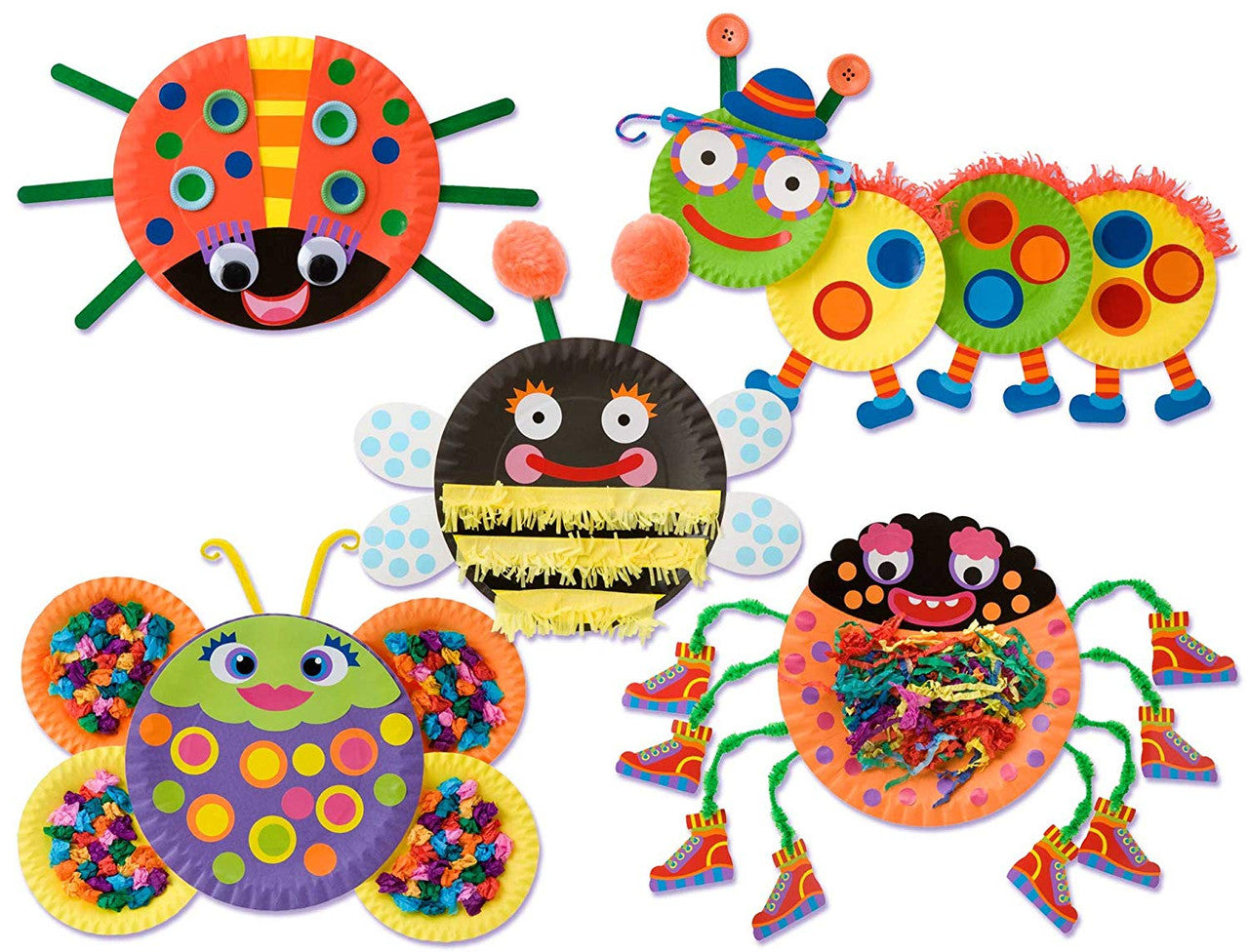 ALEX Toys Little Hands Paper Plate Bugs
