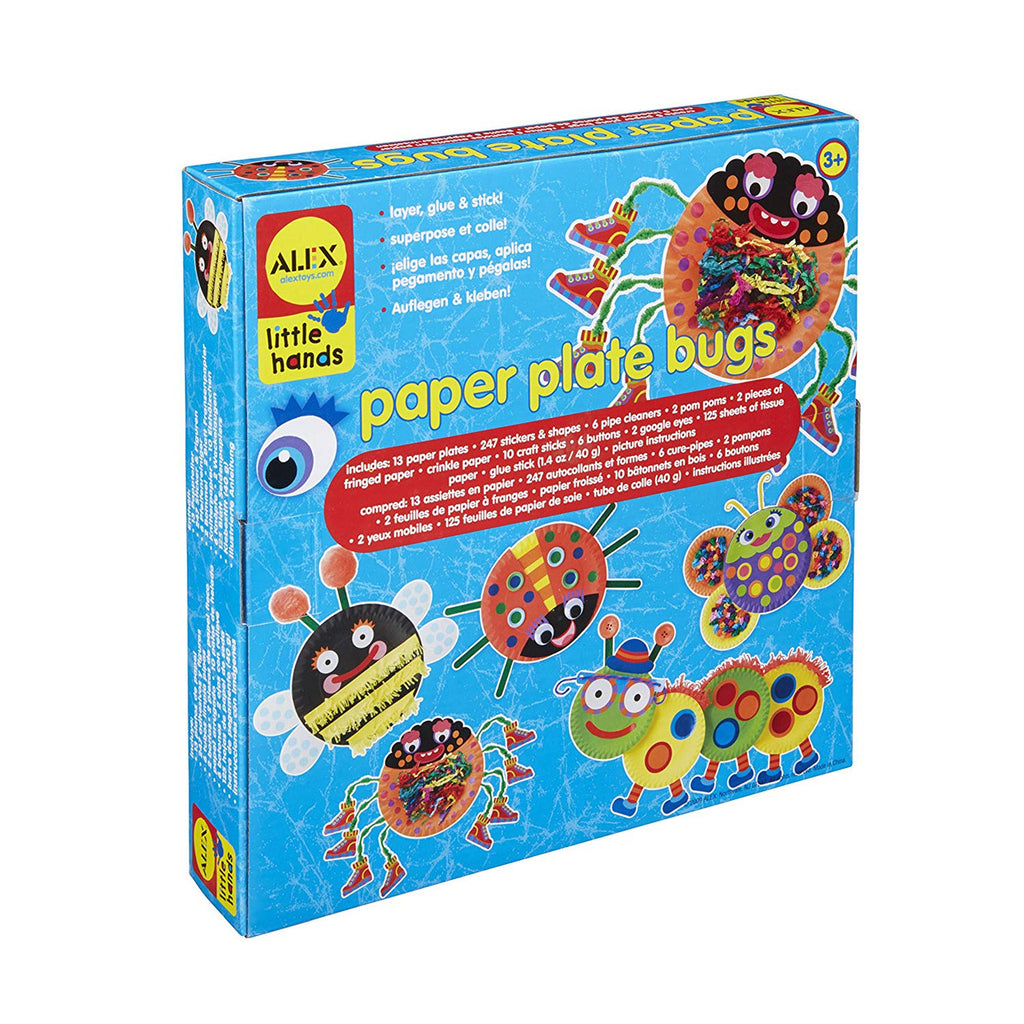 ALEX Toys Little Hands Paper Plate Bugs