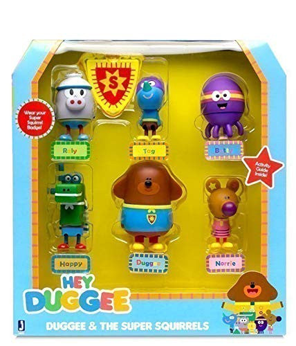 Hey Duggee figure set - Duggee blue shirt