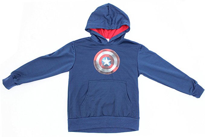 Captain America 'Avengers Shield' Hooded Pullover - (4-20)