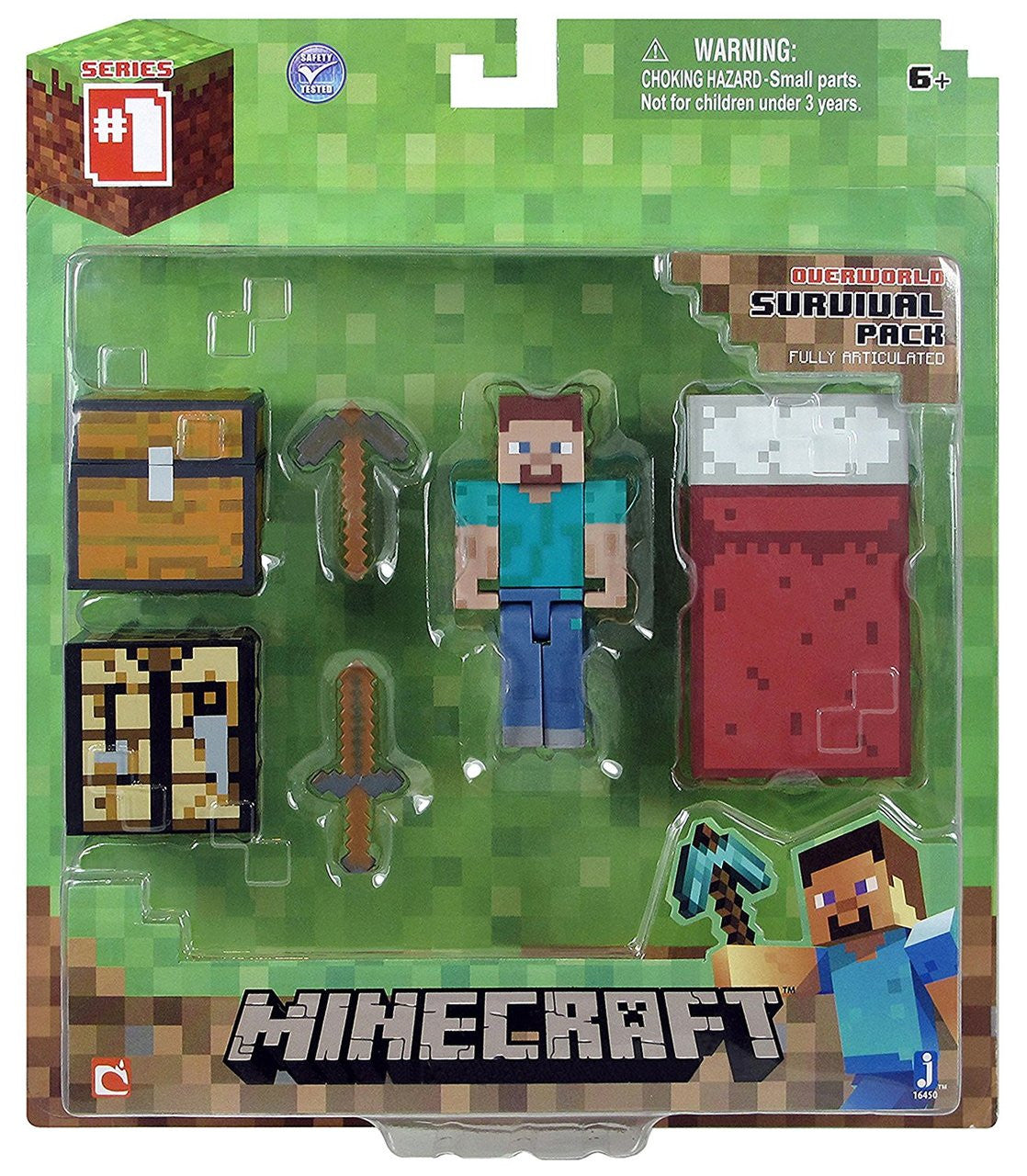 Minecraft Overworld Steve Survival Pack