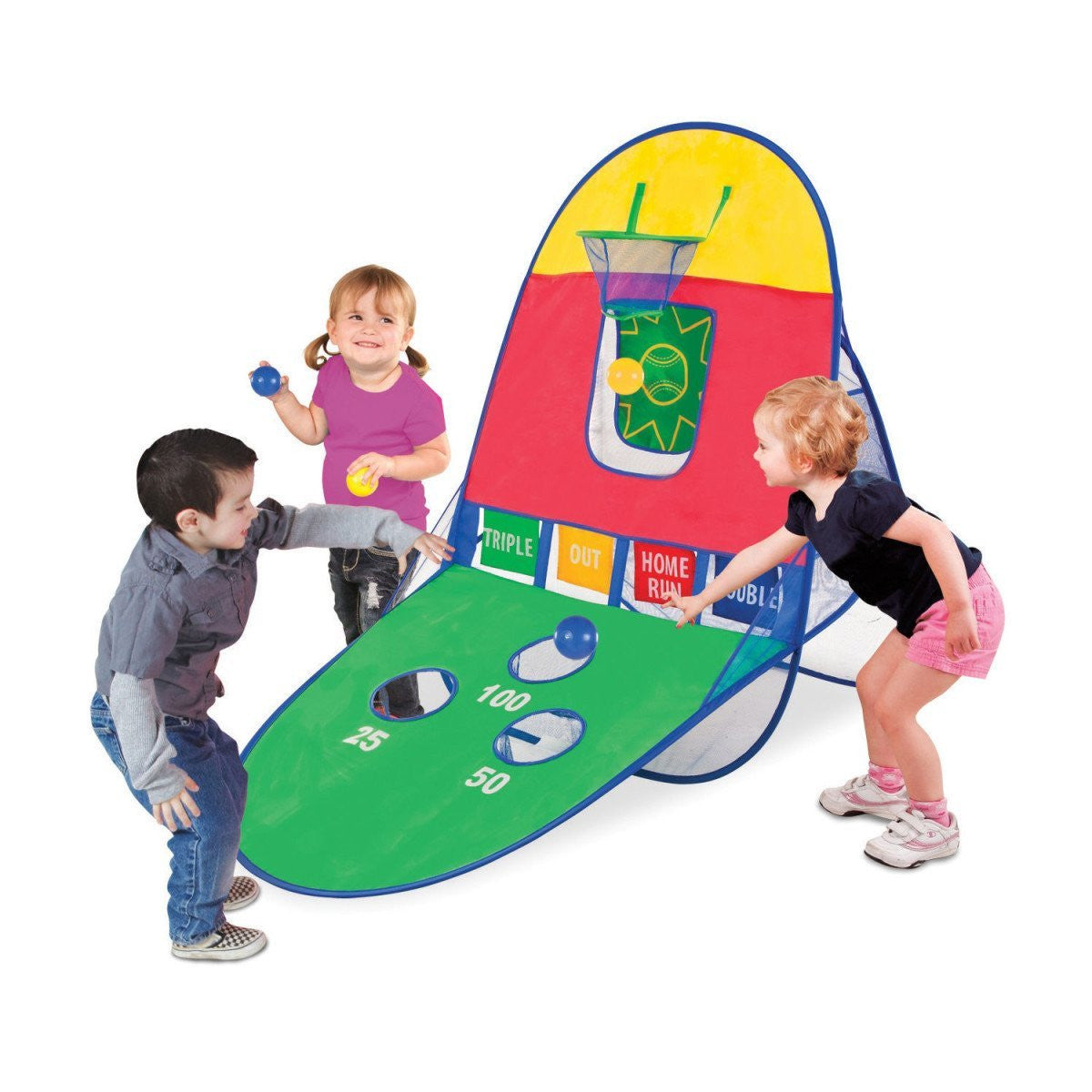 Playhut 3-in-1 Sports Arcade Playhouse