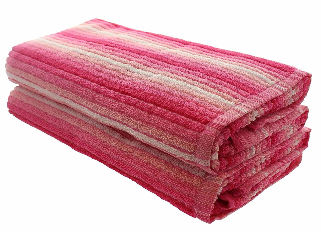 Pink Cabana Ombre Beach Towels - 2 Pack