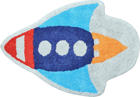 Everyday Kids Space Rocket Ship Rug