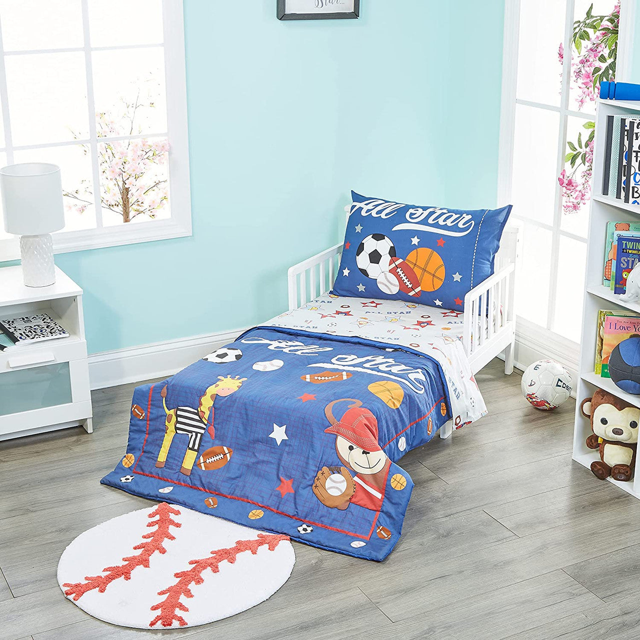 Everyday Kids Baseball Rug