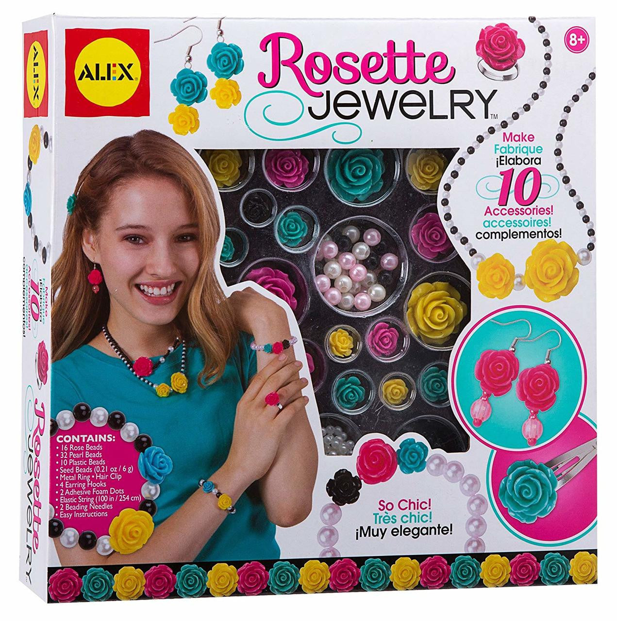 Do-it-Yourself Wear Rosette Jewelry Kit
