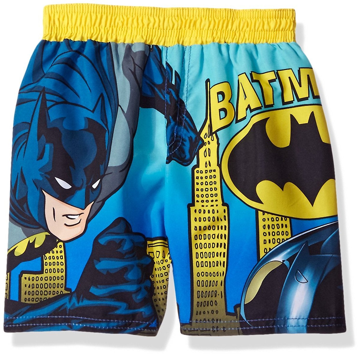 Batman Toddler 'Gotham City Batmobile' Swimming Trunks