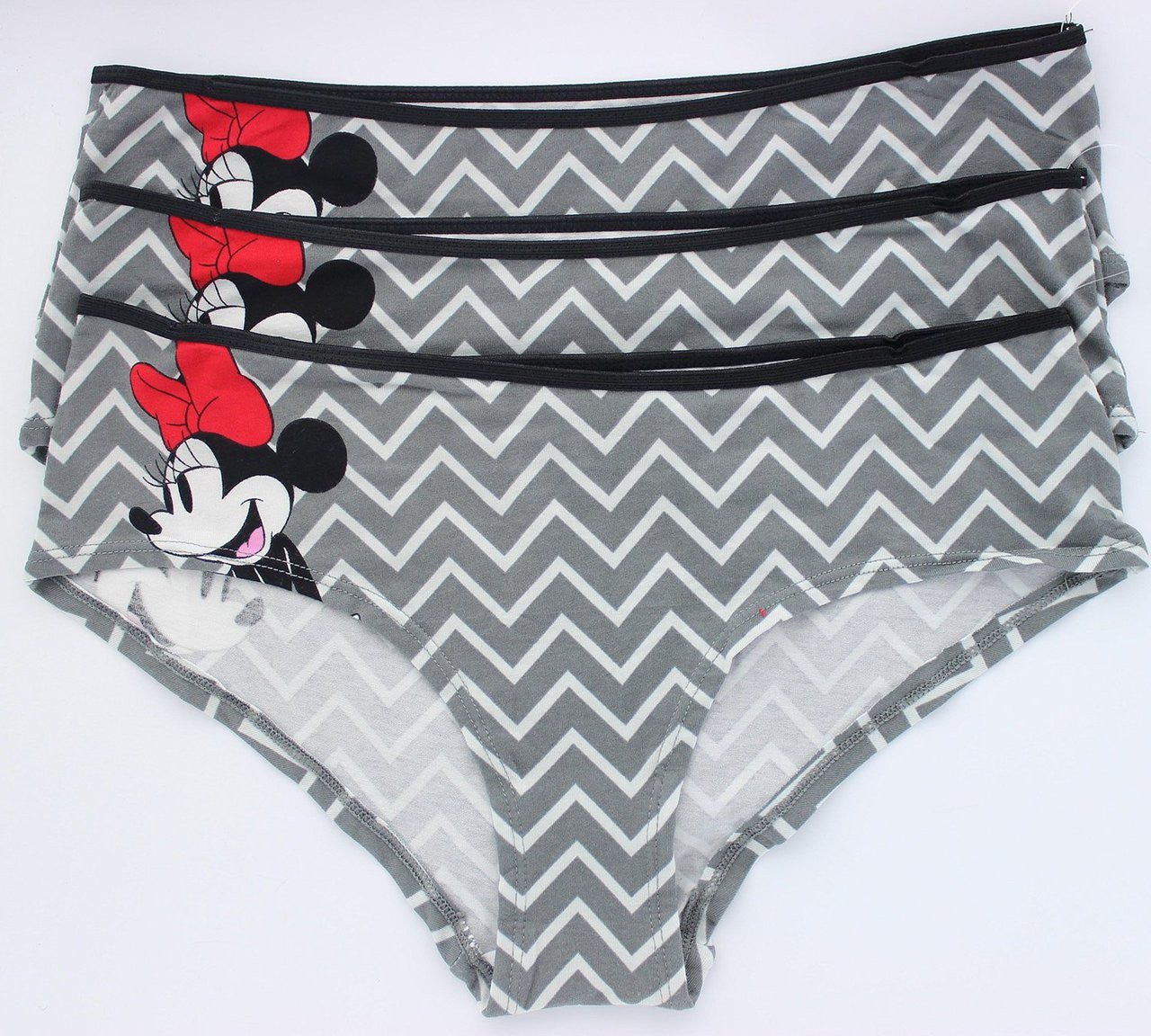 Disney Minnie Mouse 3 Pack Panties for Women (Large)