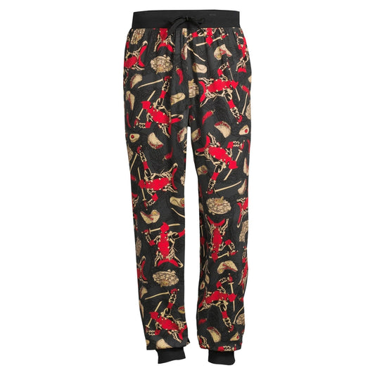 Marvel Deadpool Men’s Sleep Pants Lounge Pajama Bottoms