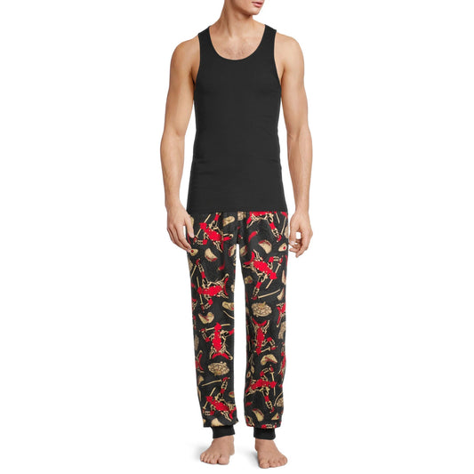 Marvel Deadpool Men’s Sleep Pants Lounge Pajama Bottoms