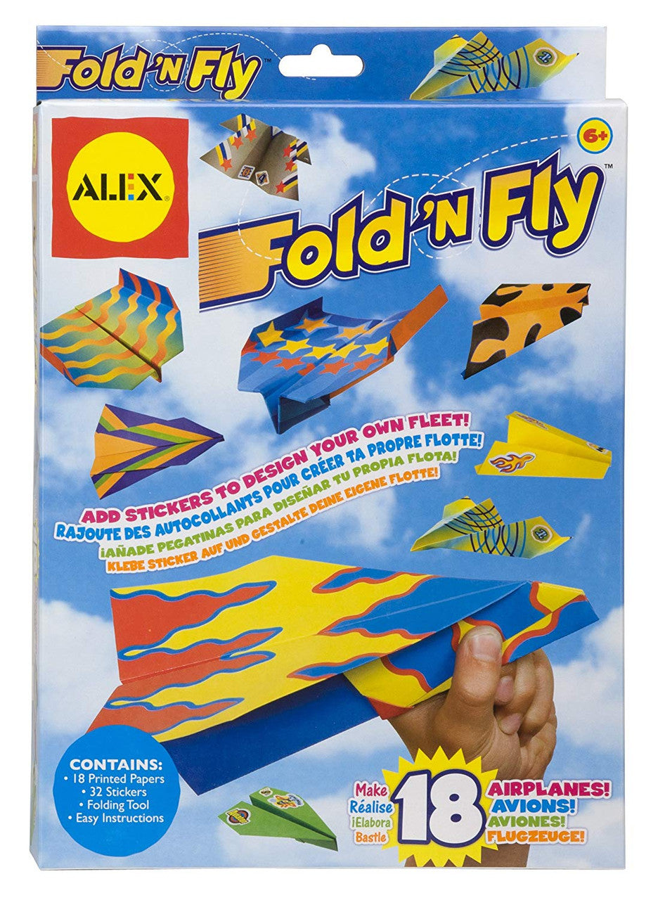 Alex Toys Fold N Fly Paper Airplanes Kit