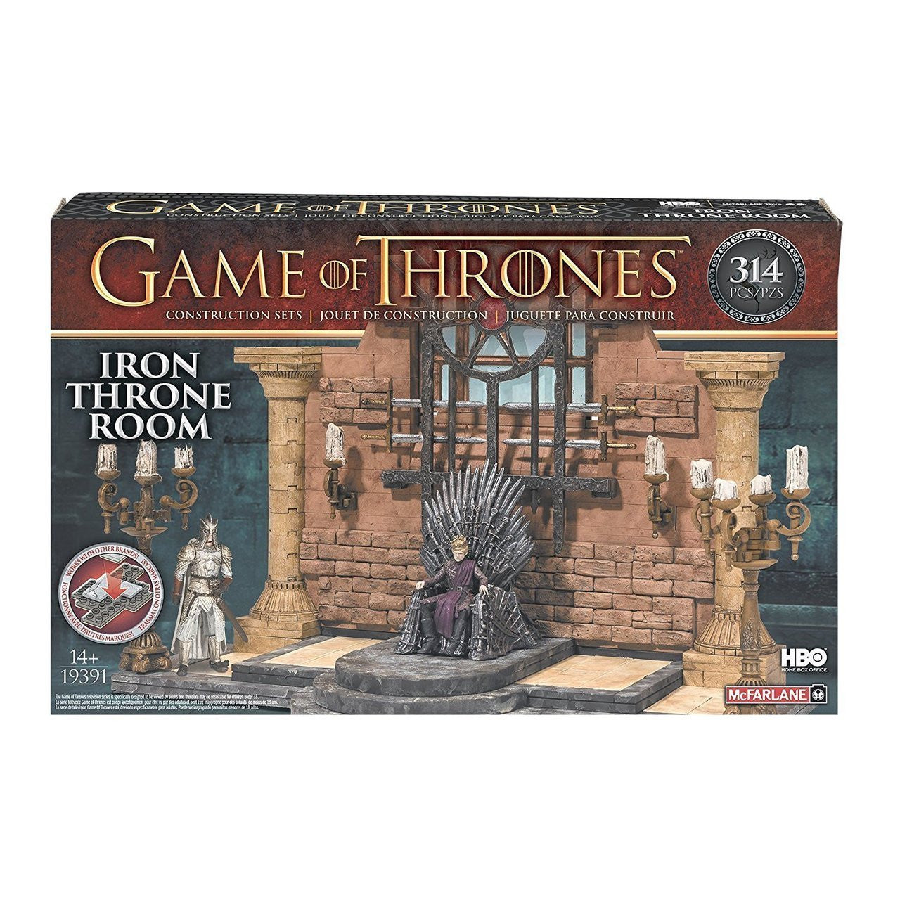 Game of Thrones: Iron Throne Room Construction Set