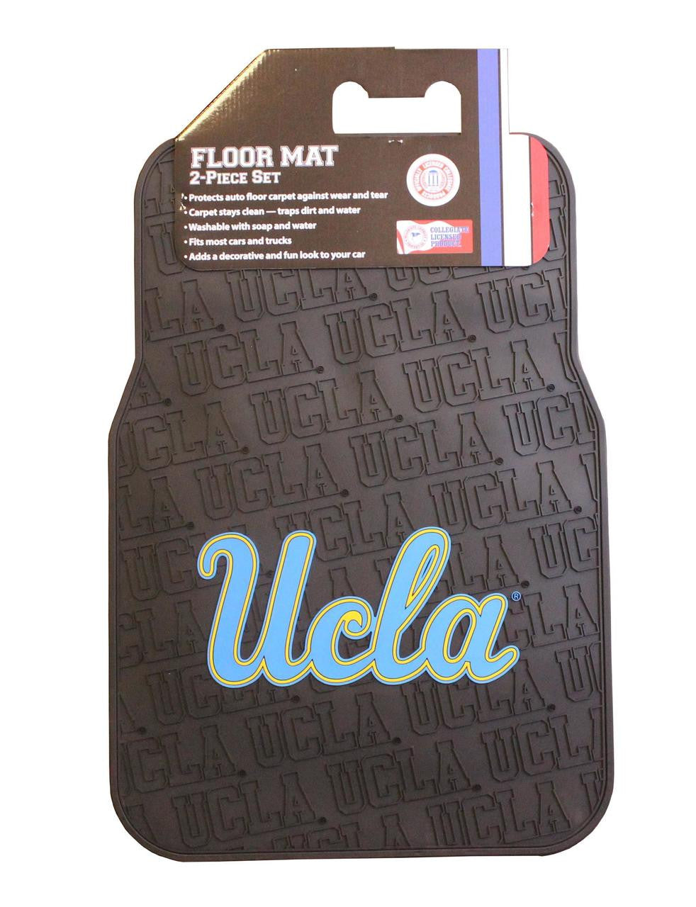 NCAA UCLA Bruins Car Front Floor Mat Set